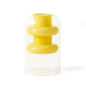 Florero Bauhaus Amarillo