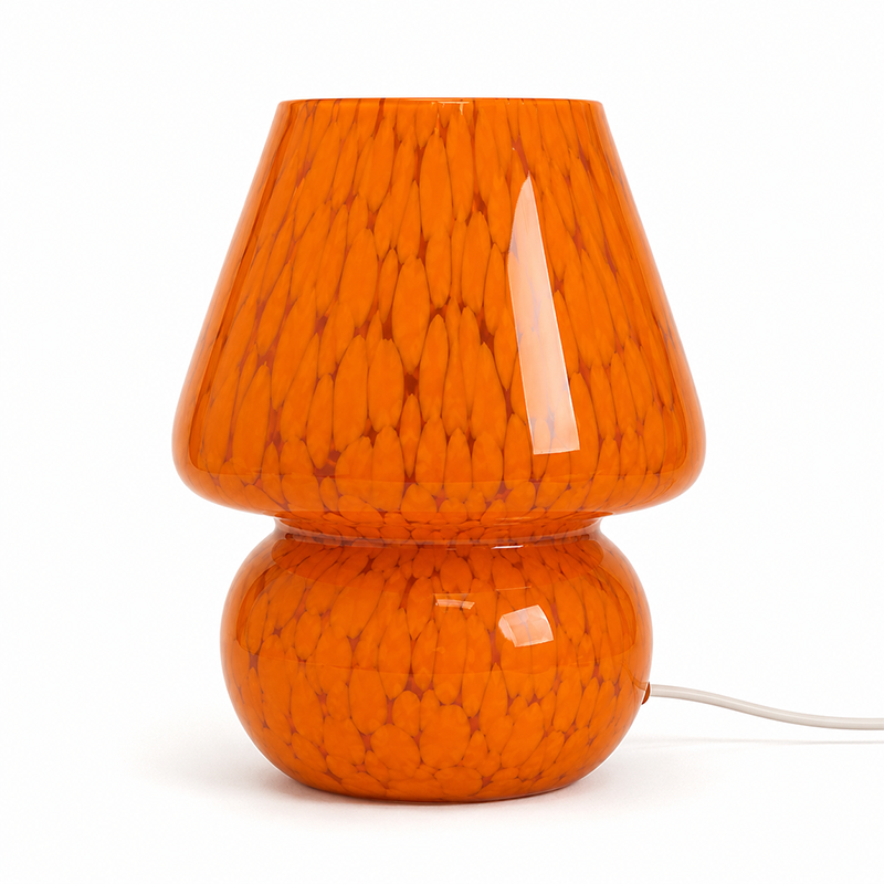 Lampara champi naranja