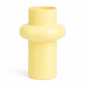 Florero Bamboo Amarillo